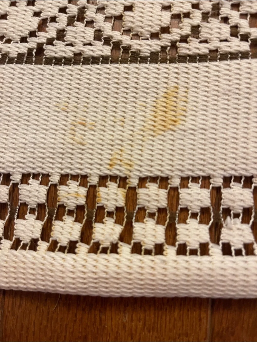 Xl vintage lace table cloth
